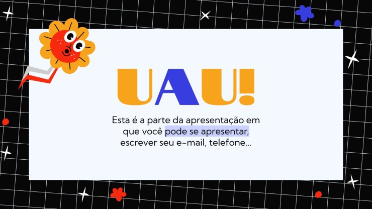Modelo de apresentação Vocabulário em português brasileiro para crianças